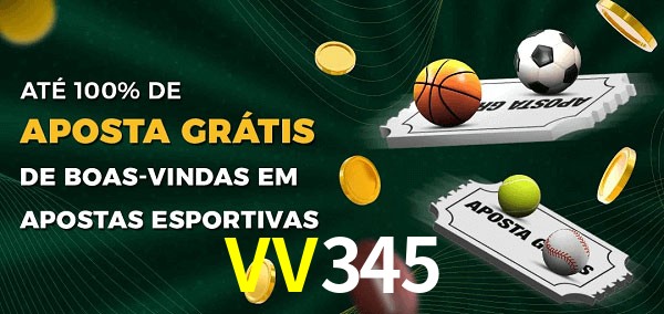 VV345 Ate 100% de Aposta Gratis