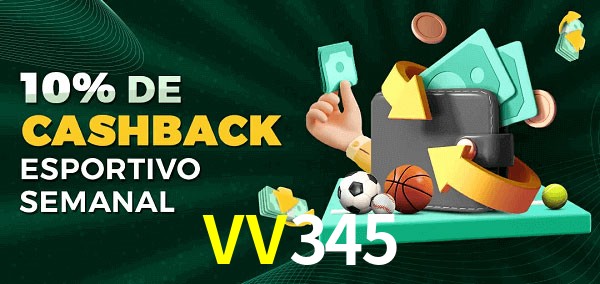 10% de bônus de cashback na VV345